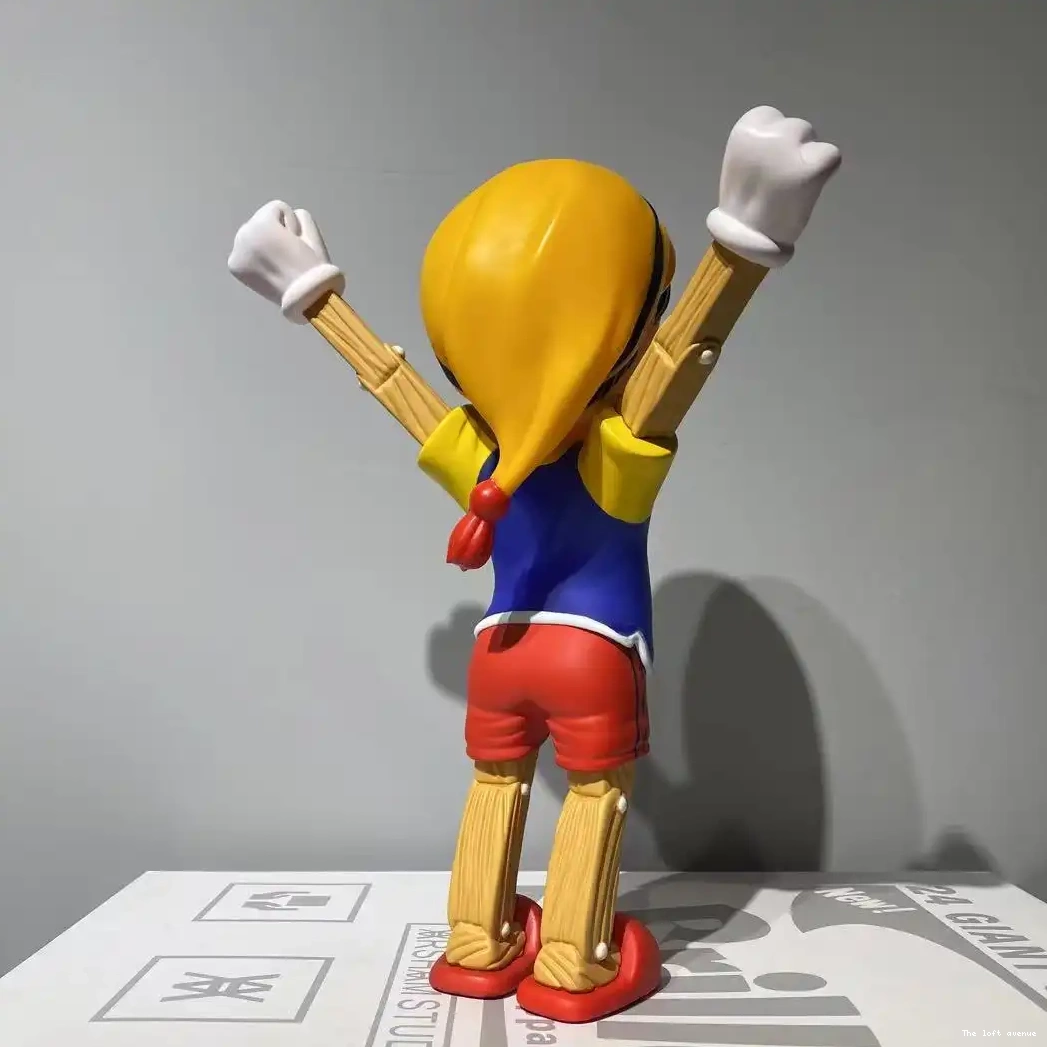 (A CLASSIC WOOD AWAKENING) PINOCCHIO FIGURES 0529